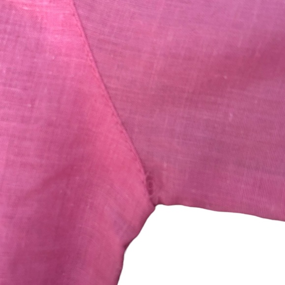 Pink Paisley Embroidered Tunic Top size Small - Picture 8 of 9